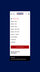 Screendesign der responsiven Navigation des RSB Onlineshop